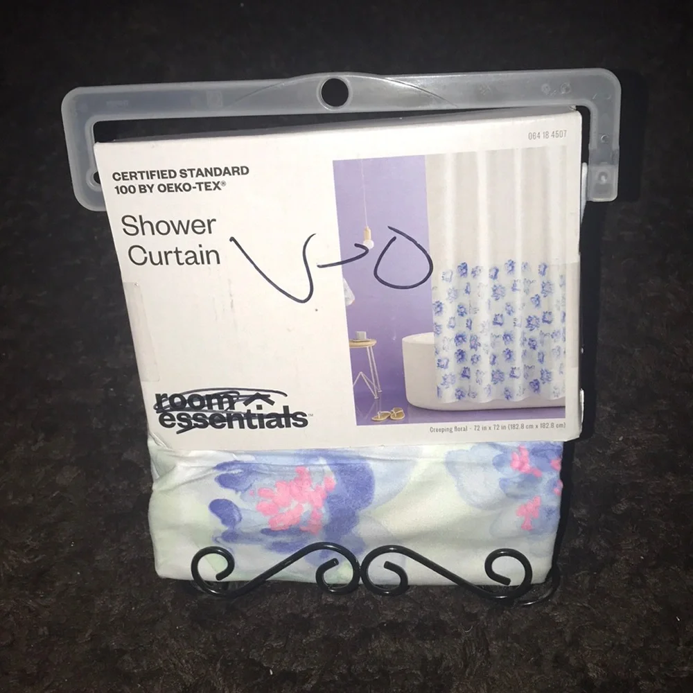 NWT Floral shower curtain